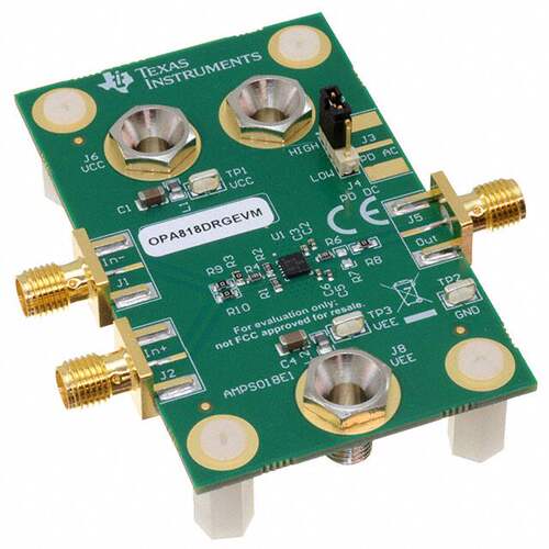 OPA818DRGEVM 开发板 《 OP AMP    》