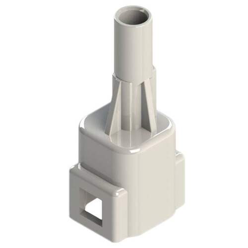 572-001-000-100 连接器 《 CONN PLUG HSG 1POS WHITE    》