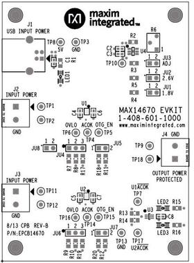 MAX14670EVKIT#  ADI