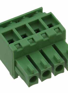 OSTTS04315A 连接器 《 TERM BLOCK PLUG 4POS 3.81MM    》