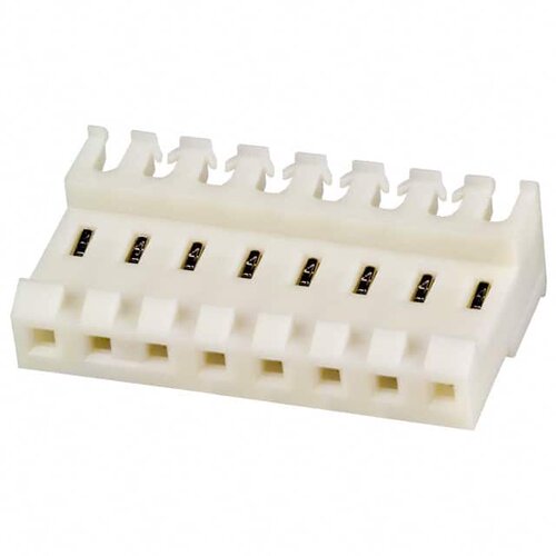 3-640602-8 连接器 《 CONN RCPT 8POS IDC 24AWG TIN    》