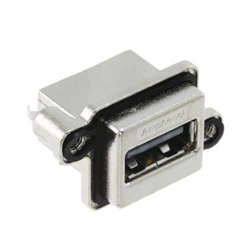 MUSBRA511M0 连接器 《 CONN RCPT USB2.0 TYPEA 4POS PCB    》