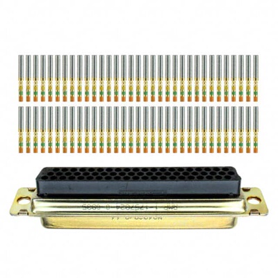 1-1757824-0 连接器 《 CONN D-SUB HD RCPT 62P CRIMP    》