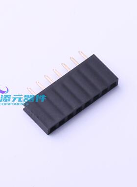 DM254R-11-08-85  《 2.54mm 1x8P 180度 Y型    》