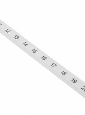 0808749:0011 连接器 《 ZACK STRIP 10-SECTION WHITE    》