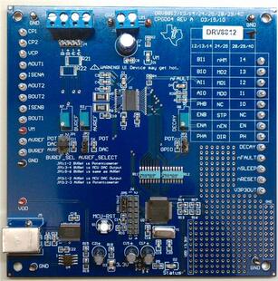 DRV8812EVM 开发板 《 EVAL MODULE FOR DRV8812    》