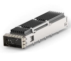 2342933-1 连接器 《 QSFP-DD 1X1, STANDARD, W/ EXTRUD    》