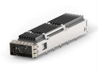 2342933-1 连接器 《 QSFP-DD 1X1, STANDARD, W/ EXTRUD    》