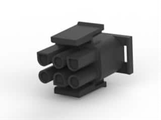 794535-1 连接器 《 CONN PLUG HSG 6POS 150C BLK    》