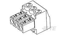796693-4 连接器 《 TERM BLOCK PLUG 4POS STR 3.5MM    》