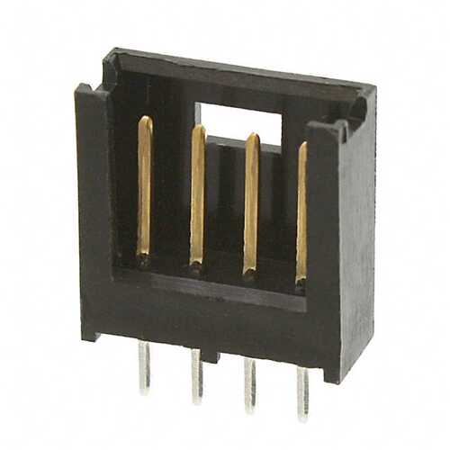 280371-2 连接器 《 CONN HEADER VERT 4POS 2.54MM    》