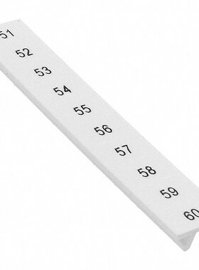 1052028:0051 连接器 《 ZACK STRIP 10-SECTION WHITE    》