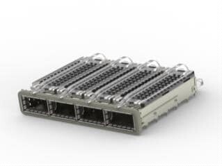 2170785-1 连接器 《 CONN ZQSFP+ CAGE 1X4 W/HSINK R/A    》