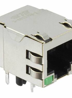 5-6605308-1 连接器 《 CONN MAGJACK 1PORT 100 BASE-T    》