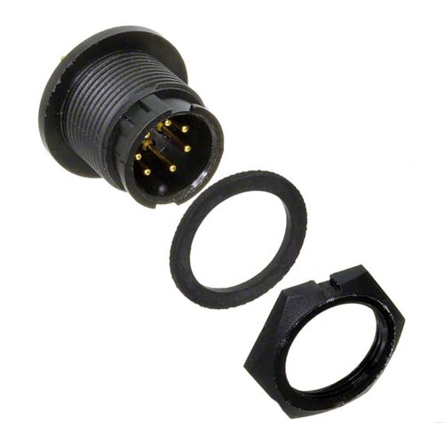 7281-7PG-300 连接器 《 CONN RCPT MALE 7POS GOLD SOLDER    》