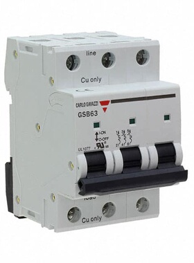 GSB633PC40 电路保护 《 MCB UL1077 C 3P 40A    》
