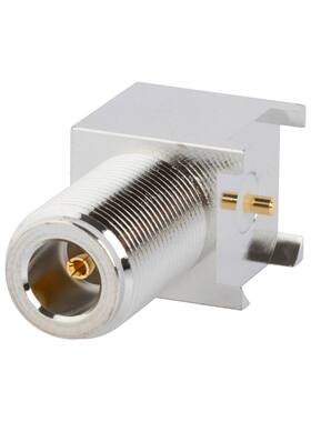 172234-11 连接器 《 N RIGHT ANGLE PCB JACK, THROUGH    》