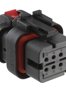 776494-2 连接器 《 CONN PLUG ASSY 8POS 14-18AWG GRY    》
