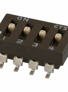 219-4LPSTRF 开关 《 SWITCH SLIDE DIP SPST 100MA 20V    》