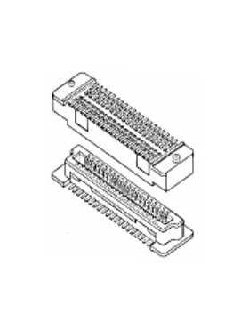 61082-084406LF 连接器 《 CONN RCPT 80POS SMD GOLD    》