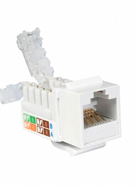 NKJ-6408 连接器 《 CAT6 TOOLESS KEYSTONE JACK 8P8C    》