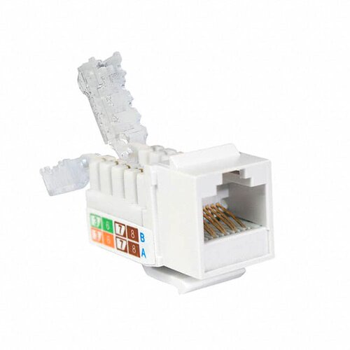 NKJ-6408 连接器 《 CAT6 TOOLESS KEYSTONE JACK 8P8C    》