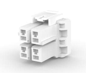 1376392-1 连接器 《 CONN 4P PLUG 2ROW    》