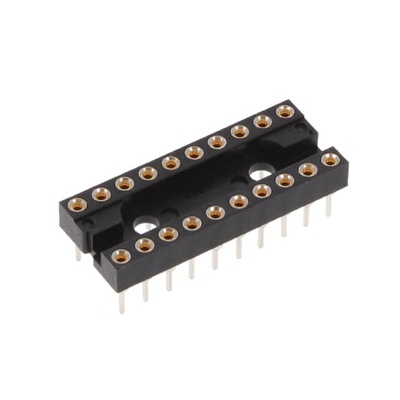 2-1571550-6 连接器 《 CONN IC DIP SOCKET 20POS GOLD    》