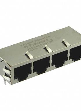 J8064E66NL 连接器 《 CONN JACK 6PORT 100 BASE-TX PCB    》
