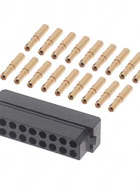 M80-8881805 连接器 《 CONN RCPT 18POS CRIMP 24-28AWG    》
