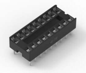 1-2199298-5 连接器 《 CONN IC DIP SOCKET 18POS TIN    》