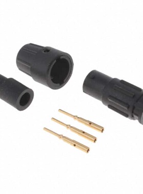 18280-3PG-318 连接器 《 CONN RCPT MALE 3POS GOLD CRIMP    》