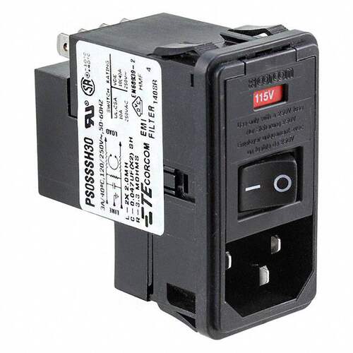 PS0SSSH30 连接器 《 PWR ENT MOD RCPT IEC320-C14 PNL    》
