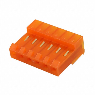 3-641148-6 连接器 《 CONN RCPT 6POS IDC 18AWG GOLD    》