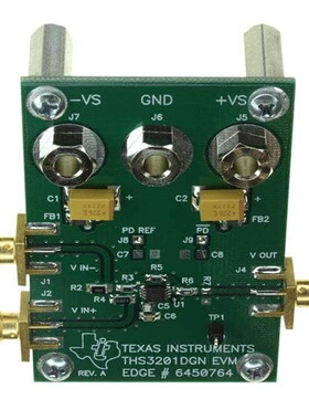 THS3201EVM 开发板 《 EVAL MODULE FOR THS3201    》