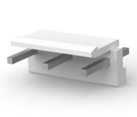 1-1123724-3 连接器 《 CONN HEADER VERT 5POS 3.96MM    》