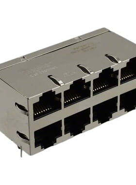 0811-2X4R-28-F 连接器 《 CONN MAGJACK 8PORT 100 BASE-T    》