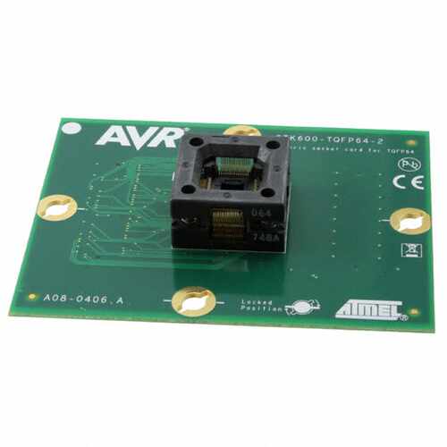 ATSTK600-SC14 开发板 《 STK600 TQFP SOCKET CARD AVR    》