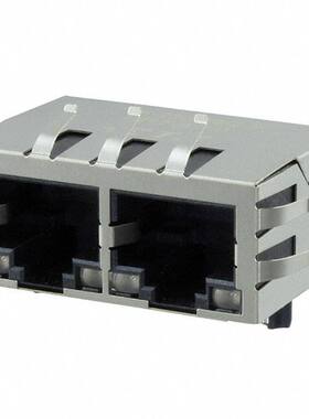 2301996-6 连接器 《 CONN MAGJACK 2PORT 100 BASE-T    》