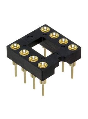 ICA-308-SGG 连接器 《 CONN IC DIP SOCKET 8POS GOLD    》