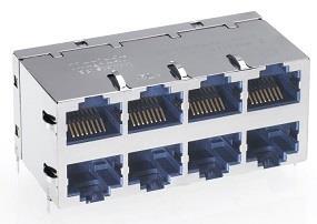 60105 MAGJA 连接器 4PORT CONN BASE 100