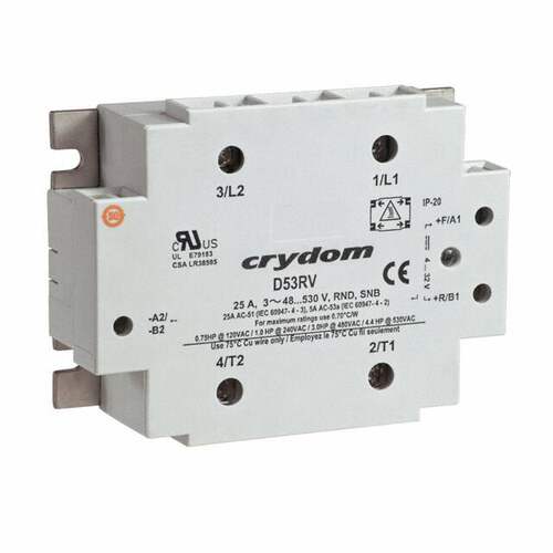 D53RV25C 继电器 《 SSR RELAY 3PST-NO 25A 48-530V    》