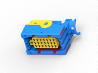 3-1534127-1 连接器 《 CONN RCPT HSG 21POS 5.00MM    》
