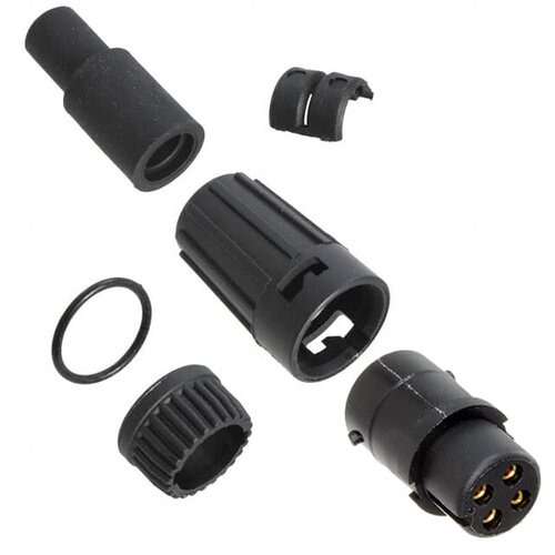 6282-4SG-513 连接器 《 CONN PLUG FMALE 4POS SOLDER CUP    》