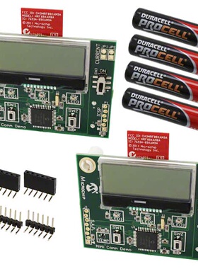 DM182016-3 射频 《 BOARD DEMO MIWI COMM MRF89XAM9A    》