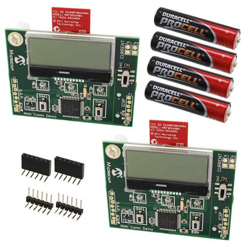 DM182016-3 射频 《 BOARD DEMO MIWI COMM MRF89XAM9A    》