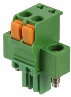 1986724-2 连接器 《 TERM BLOCK PLUG 2POS STR 3.81MM    》
