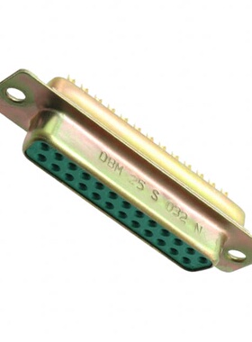 DBM25S032N 连接器 《 CONN D-SUB RCPT 25POS SLDR CUP    》
