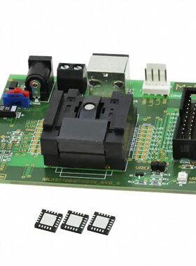 EVB81107-A1 开发板 《 EVAL PCB MLX81107 LIN RGB W/SKT    》