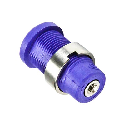 CT2908-7 连接器 《 CONN BANANA JACK THRD PURPLE    》
